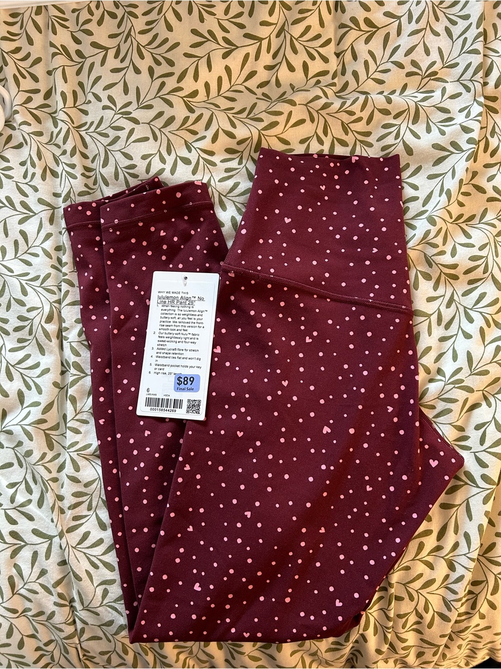 NWT lululemon no line HR Aligns